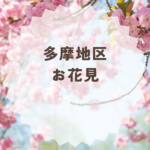 多摩地区のお花見ガイド2026まとめ