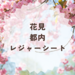 都内の花見でレジャーシートの使用がおすすめな公園まとめ